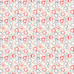 2315W Pamper Hearts blanc